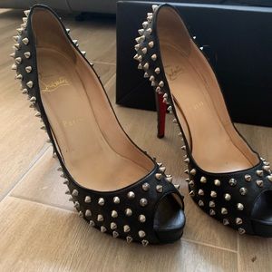 Metal Spike Christian Louboutin Heels